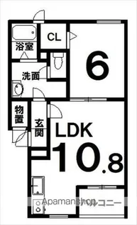 EAGLEV【1階】の間取り